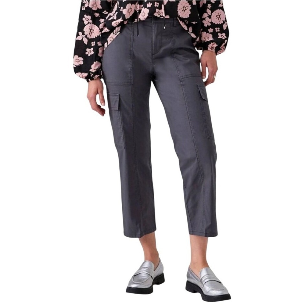 Social Standard Sanctuary Portside Cargo‎ Crop Pants Mid Rise Medium NWT